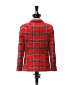Bradley University Tartan Jacket Back