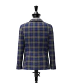 Brady 60th, Keith James Tartan Jacket Back
