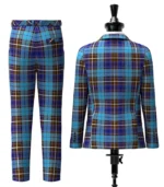 Buchanan Blue Tartan Suit Back