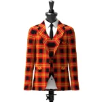 Burke, Kevin Tartan Jacket Front