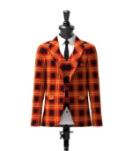 Burke, Kevin Tartan Jacket Front