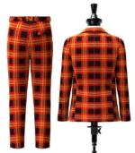 Burke, Kevin Tartan Suit Back