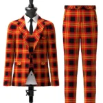 Burke, Kevin Tartan Suit Front