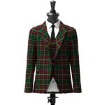 Burns Heritage Tartan Jacket Front