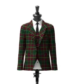 Burns Heritage Tartan Jacket Front
