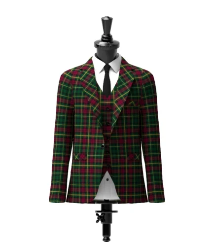Burns Heritage Tartan Jacket Front