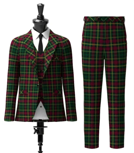 Burns Heritage Tartan Suit Front