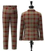 Caithness Tartan Suit Back
