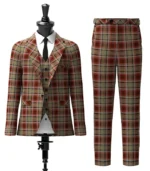 Caithness Tartan Suit Front