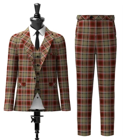 Caithness Tartan Suit Front