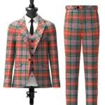 Caledonia Tartan Suit Front