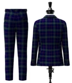 Callaghan Tartan Suit Back