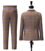 Cameron Of Lochiel Hunting Tartan Suit Back