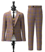 Cameron Of Lochiel Hunting Tartan Suit Front