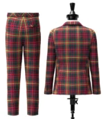 Carnegie Tartan Suit Back
