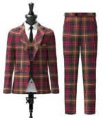 Carnegie Tartan Suit Front