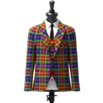 Carr Tartan Jacket Front