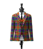 Carr Tartan Jacket Front