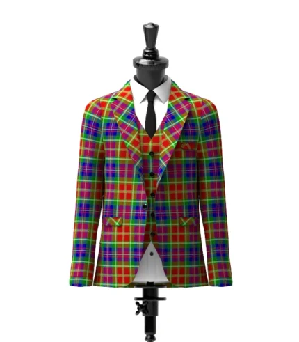 Carr Tartan Jacket Front