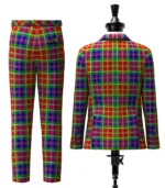 Carr Tartan Suit Back