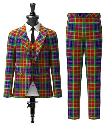 Carr Tartan Suit Front