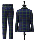 Carruthers, George Tartan Suit Back