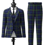 Carruthers, George Tartan Suit Front
