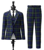 Carruthers, George Tartan Suit Front