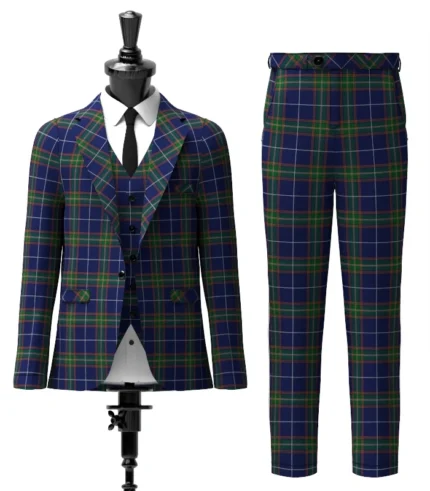 Carruthers, George Tartan Suit Front