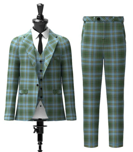 Carter Tartan Suit Front