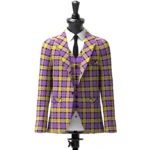 Casey Tartan Jacket Front