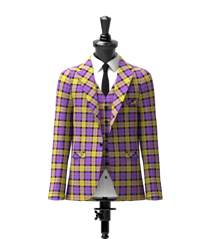 Casey Tartan Jacket Front Casey Tartan Jacket Front