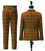 Celtic Combat Tartan Suit Back