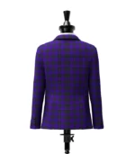 Charles Rennie Mackintosh Tartan Jacket Back