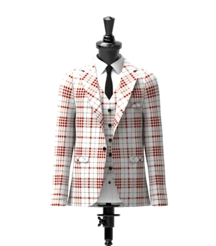 Clayton Dress Tartan Jacket Front