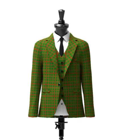 Connell Tartan Jacket Front