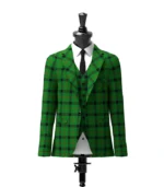 Conway Tartan Jacket Front