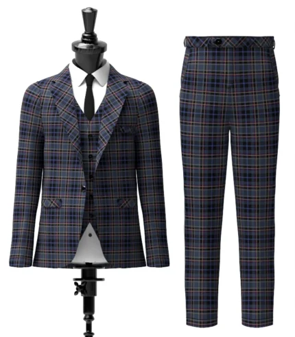 Conway Tartan Suit Front
