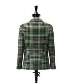 Cox, Brian Denis Tartan Jacket Back
