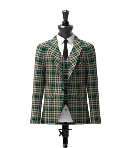 Cox, Brian Denis Tartan Jacket Front