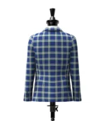 Crombie House Check Tartan Jacket Back