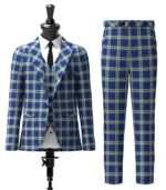 Crombie House Check Tartan Suit Front