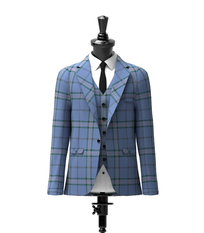 Cullen Tartan Jacket Front Cullen Tartan Jacket Front