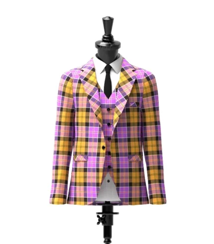 Culloden Tartan Jacket Front