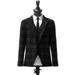 Dark Island Tartan Jacket Front