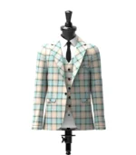 Diana Memorial Rose Tartan Jacket Front