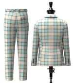 Diana Memorial Rose Tartan Suit Back