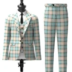 Diana Memorial Rose Tartan Suit Front