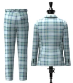 Diana Princess of Wales Memorial Tartan Suit Back