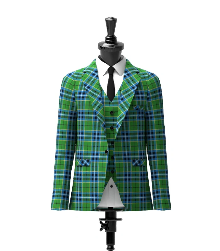 Dick Tartan Jacket Front Dick Tartan Jacket Front